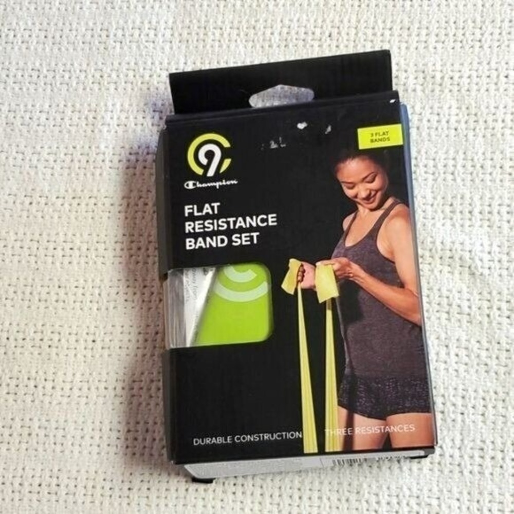 C9 Champion Flat Resistance Band Set 3 Pack Light Medium Heavy Strength Training